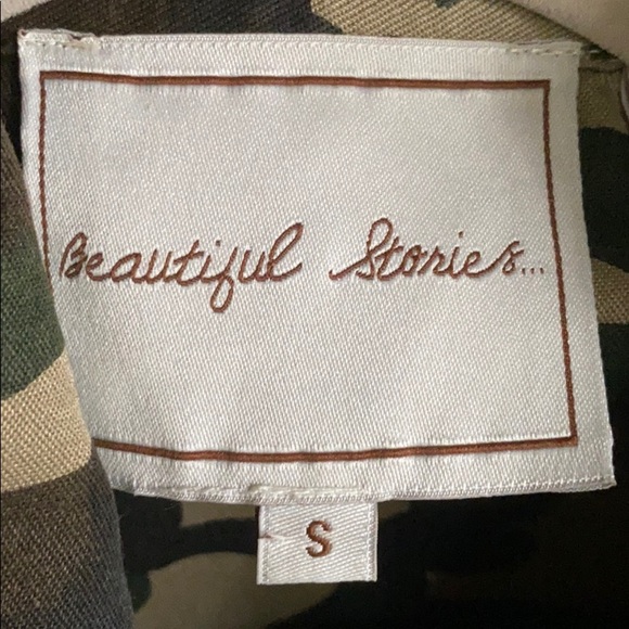 Beautiful Stories Camo Jacket w/ adornments - Picture 8 of 10